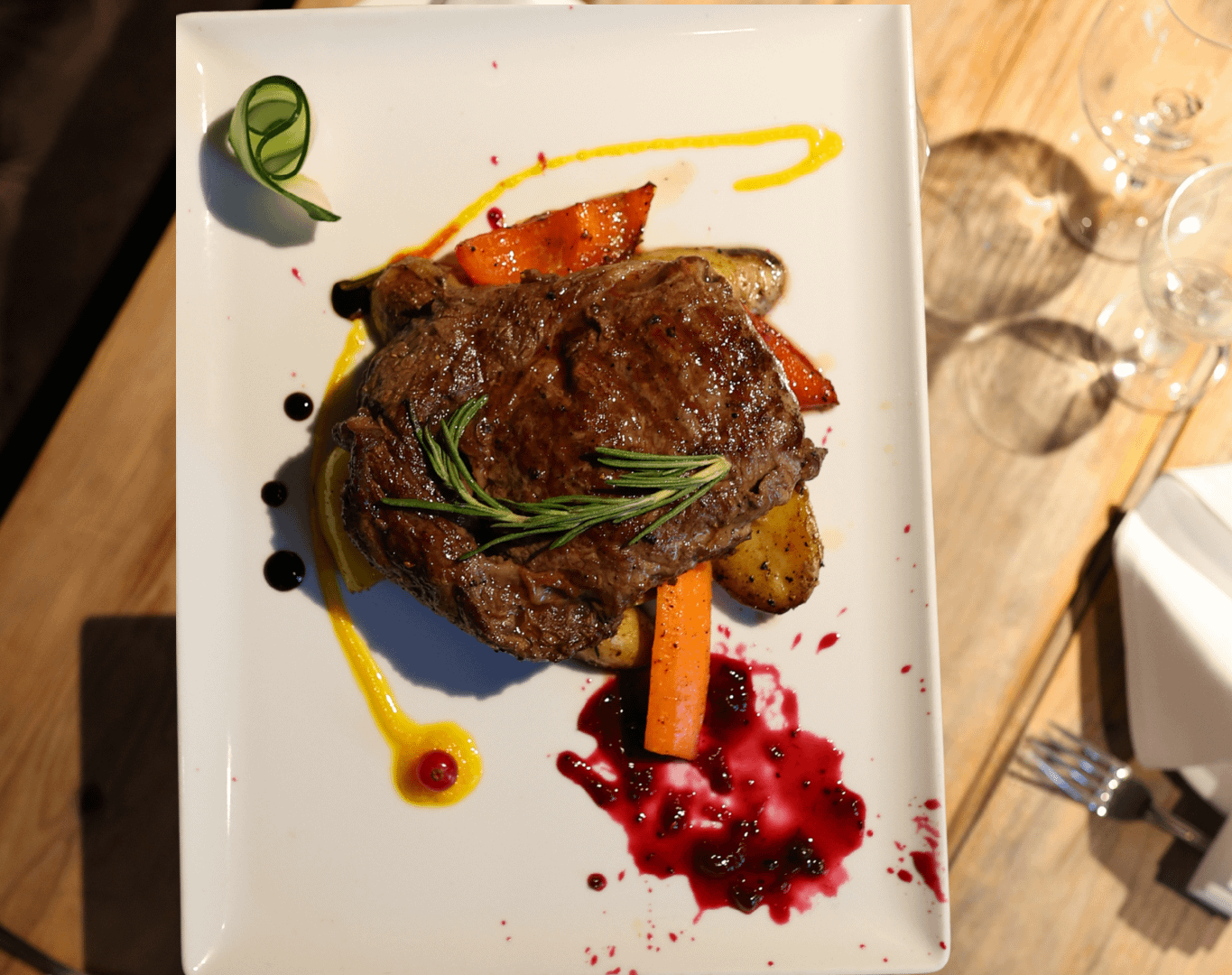 Entercote Vom Grill €29,50 La Favola Beelitz-Heilstätten