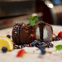 chocolate souffle La Favola Beelitz-Heilstätten
